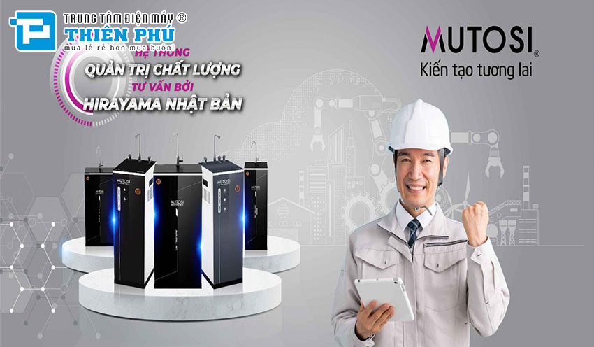 Máy Lọc Nước Mutosi RO 10 Lõi MP-7100M