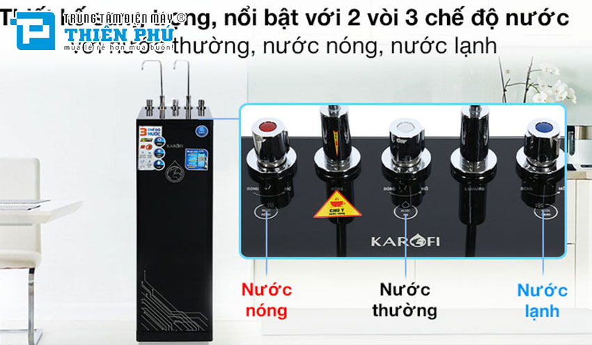 Ngon- Bổ- Rẻ chỉ có thể là máy lọc nước Karofi 11 lõi KAD-D66