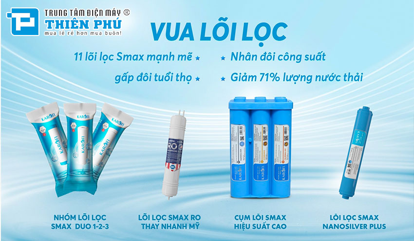 Máy lọc nước Karofi KAD-D66 - Trải nghiệm lợi ích trong quá trình lấy nước