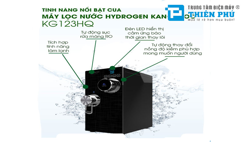 Tại sao máy lọc nước Kangaroo Hydrogen KG123HQ lại được nhiều người yêu thích