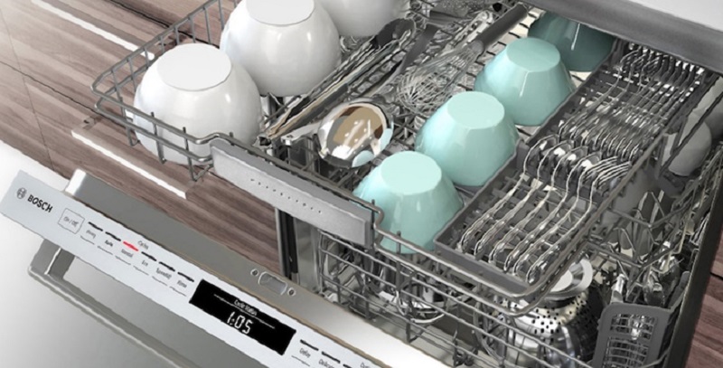 Cách xếp bát vào máy rửa bát Hafele và Bosch có khác nhau không?