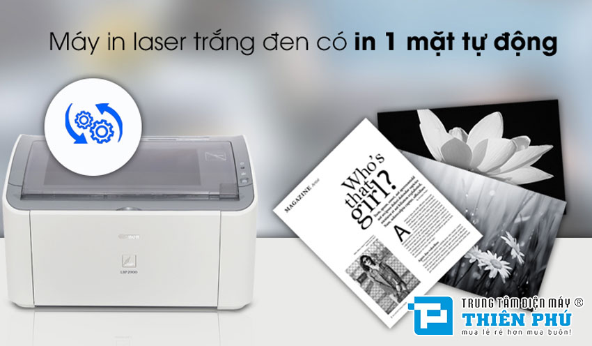 Máy In Laser Trắng Đen Canon LBP2900