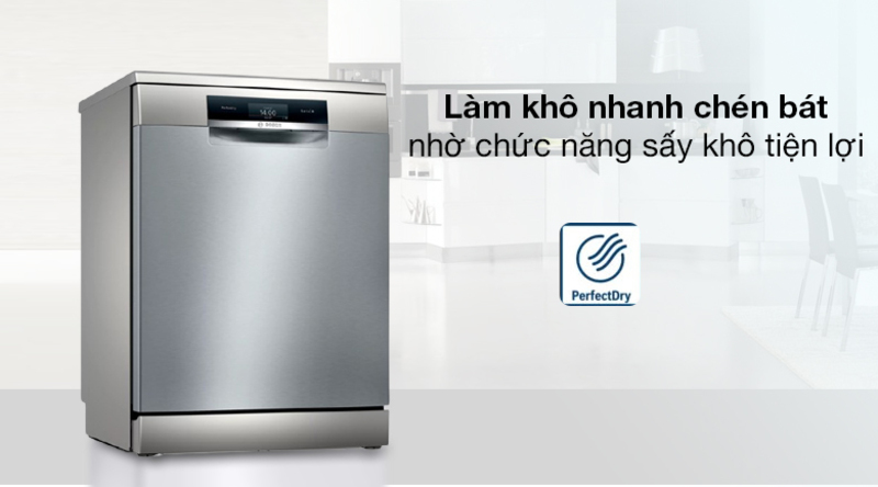 Công nghệ nổi bật trên Máy Rửa Bát Bosch Wifi SMS8YCI01E 14 Bộ Serie 8