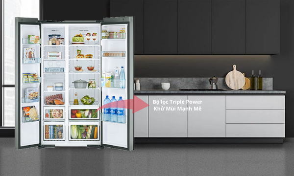 3 lý do khiến tủ lạnh Hitachi R-S800PGV0(GBK) thu hút người tiêu dùng