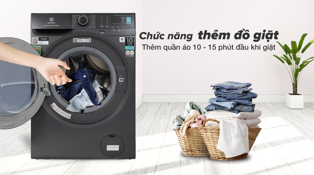 thêm đồ giặt