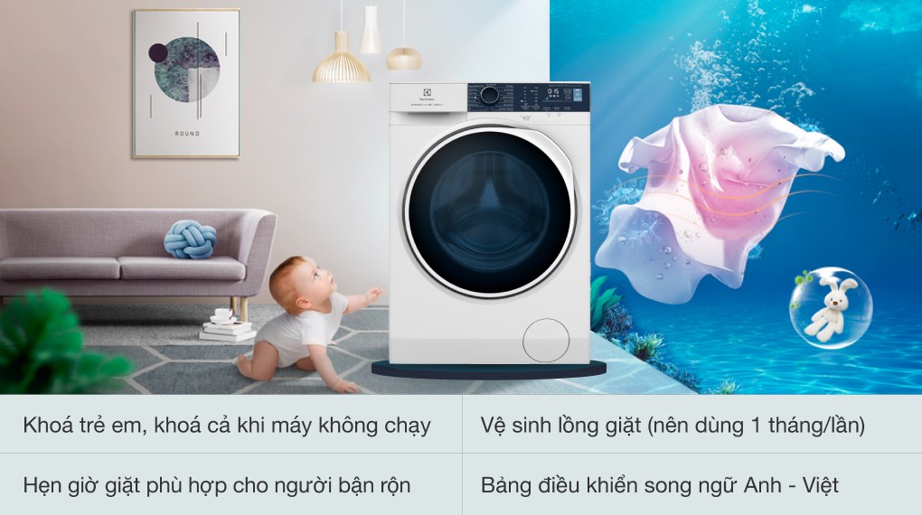 Máy giặt Electrolux cửa trước