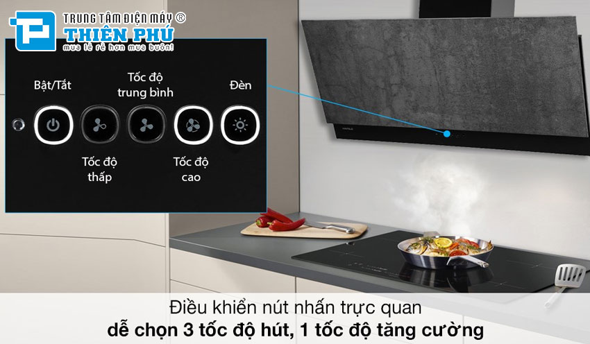 Máy Hút Mùi Hafele HH-WVS90A 90 Cm