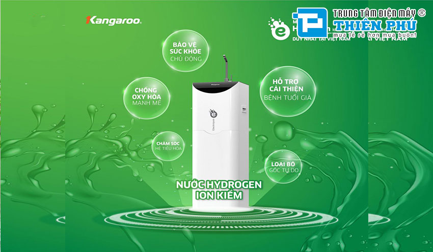 Giải đáp thắc mắc: Có nên mua máy lọc nước Kangaroo Hydrogen KG100ES không?