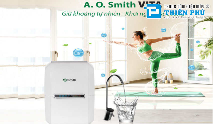 Chọn máy lọc nước AO Smith Vita để bảo vệ sức khỏe cho gia đình