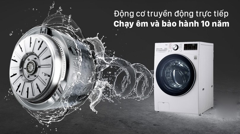 máy giặt LG cửa trước F2515RTGW