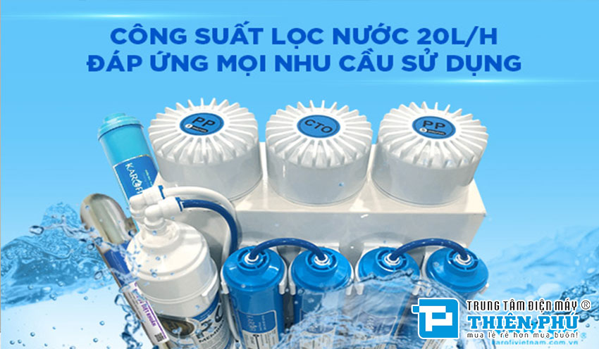 Bật mí những điều bạn chưa biết về dòng máy lọc nước Karofi 8 lõi S-S038