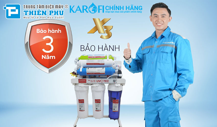 Máy lọc nước Karofi 8 lõi Livotec 212 hay ERO80 tốt hơn? Nên mua máy lọc nào?