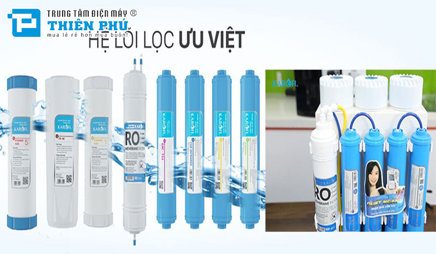 Bật mí những điều bạn chưa biết về dòng máy lọc nước Karofi 8 lõi S-S038