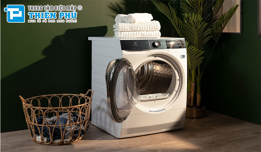 So sánh máy sấy bơm nhiệt Heatpump LG và Electrolux từ bên trong tới bên ngoài.