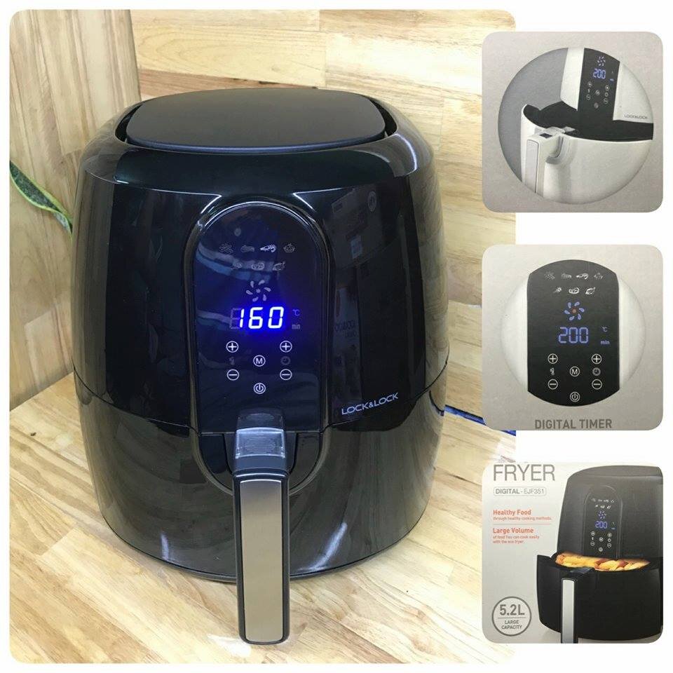 cấu trạo và chất liệu nồi chiên