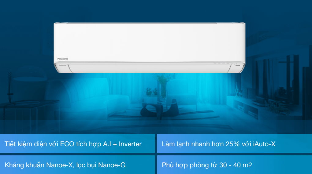 Điều hòa panasonic CU/CS-XZ24XKH-8 giải quyết nỗi lo vào mùa đông