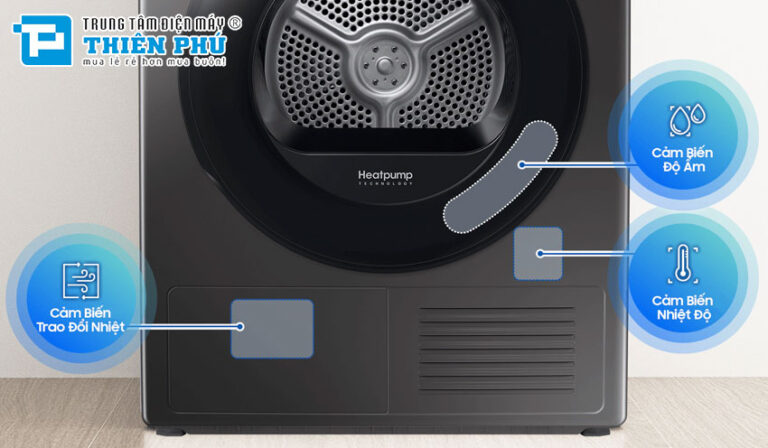 5 điểm nổi bật của máy sấy Samsung inverter 9Kg DV90TA240AX/SV mà bạn nên biết khi sử dụng