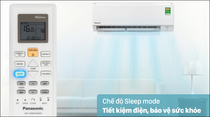 Chia sẻ về các chế độ giúp điều hòa Panasonic có thể tiết kiệm điện hiệu quả