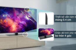 Đánh giá công nghệ hình ảnh trên chiếc Smart Tivi Samsung QA55Q80BAKXXV