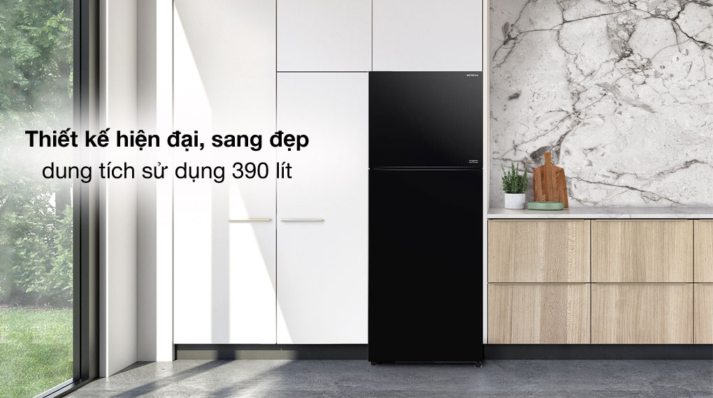 Tủ lạnh hitachi 2 cánh R-FVY510PGV0(GMG) tiết kiệm điện nên sử dụng cho năm nay