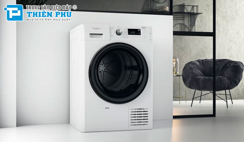 Máy Sấy Ngưng Tụ Whirlpool 8Kg FFT CM118XB EE