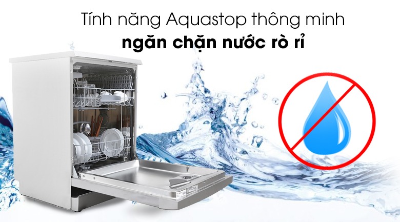 Cảm biến chống rò nước: Aqua Stop ở máy rửa bát Bosch wifi SMS6ZCI49E