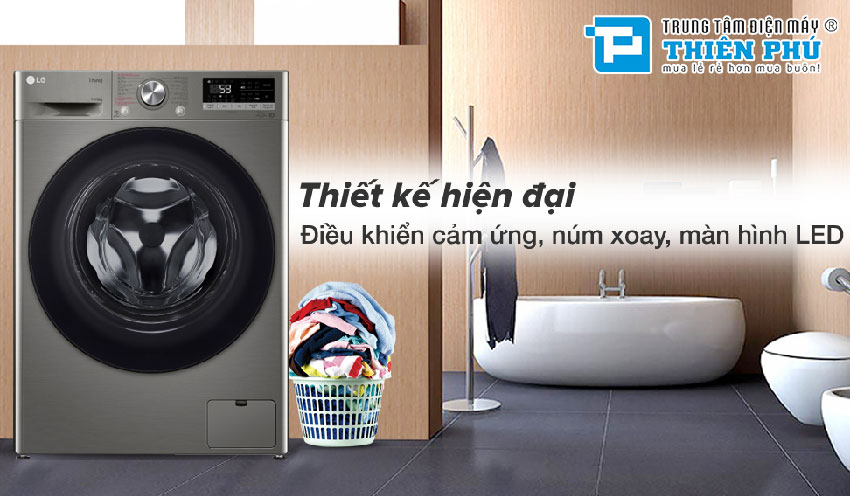 máy giặt sấy LG FV1410D4P 