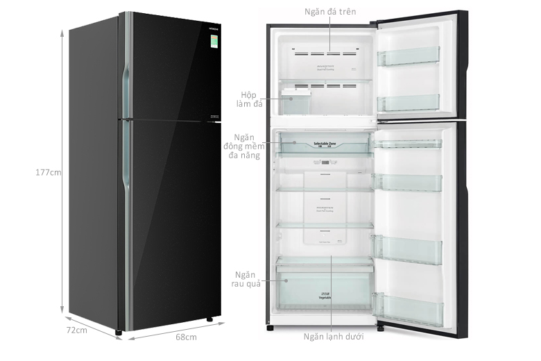 Tìm hiểu hai model tủ lạnh Hitachi inverter được lựa chọn nhiều hiện nay
