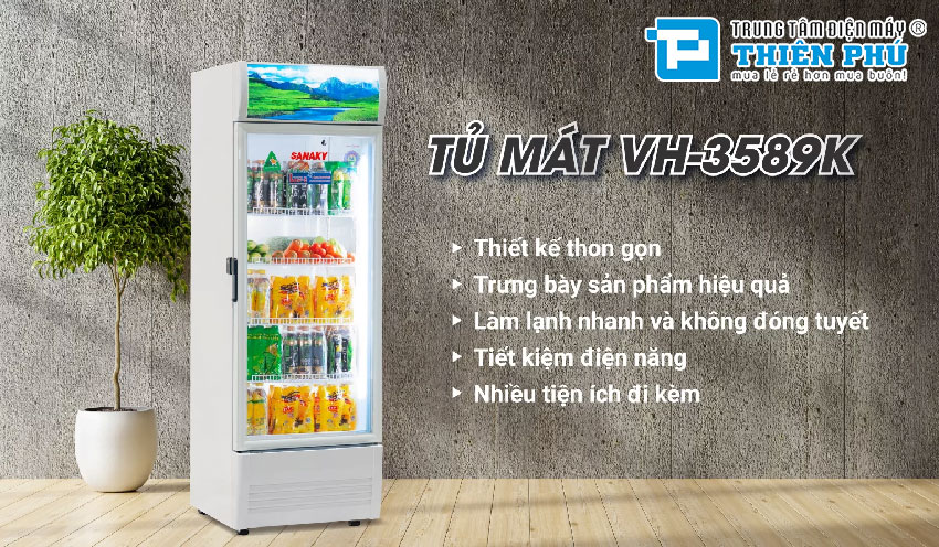 Tủ Mát Sanaky 1 Cánh 350 Lít VH-3589K