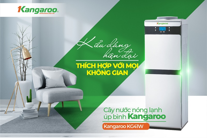 Những lý do bạn nên sở hữu cây nước nóng lạnh Kangaroo KG41W