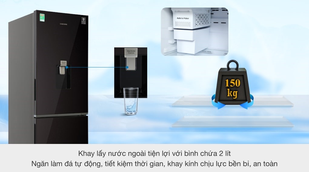 Mẫu tủ lạnh samsung inverter 2 cánh  2022, thu hút người dùng