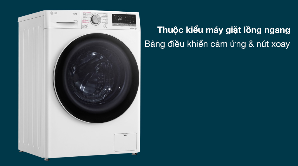 máy giặt sấy LG FV1411D4W