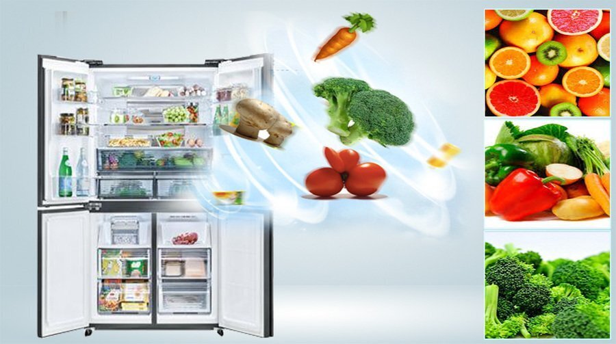 Cần model cao cấp giá rẻ bạn hãy cân nhắc chiếc tủ lạnh Sharp SJ-FXP600VG-MR