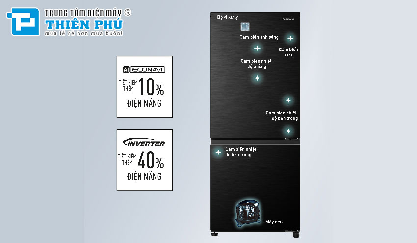 Giới thiệu các công nghệ làm lạnh trên tủ lạnh Panasonic inverter NR-BV281BVKV