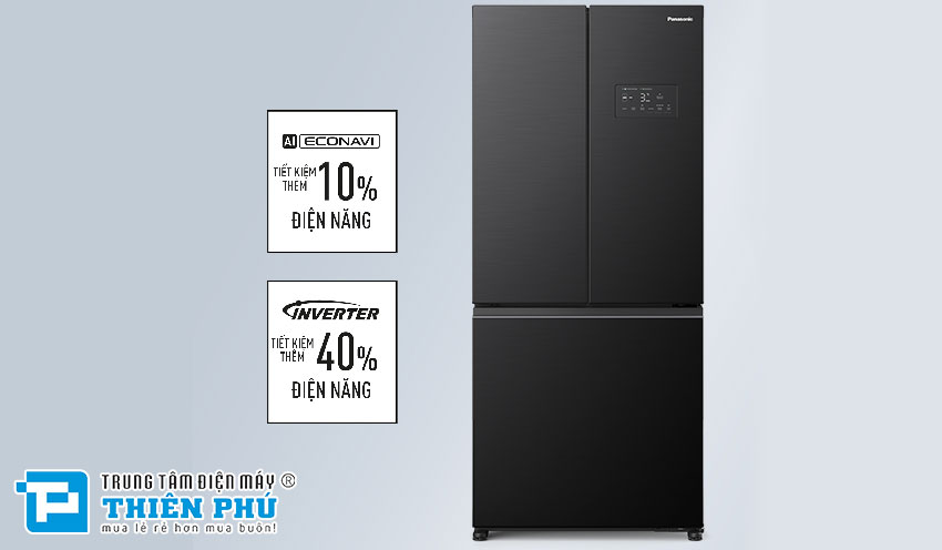 Tủ Lạnh Panasonic Inverter 3 Cánh 495 Lít NR-CW530HVK9