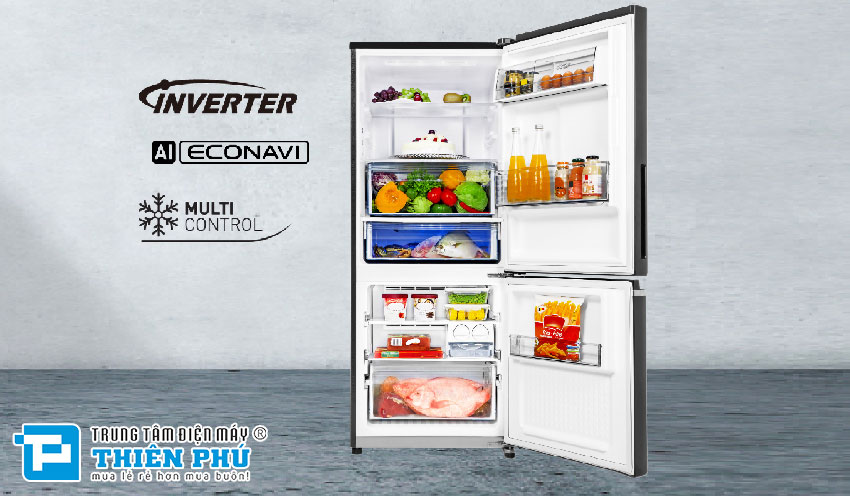 Tủ Lạnh Panasonic Inverter 2 Cánh 306 Lít NR-TV341BPS9