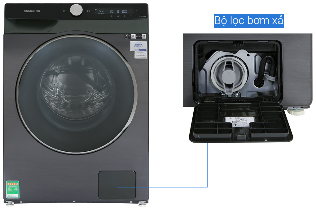 máy giặt Samsung WW10TP44DSB/SV 10kg 