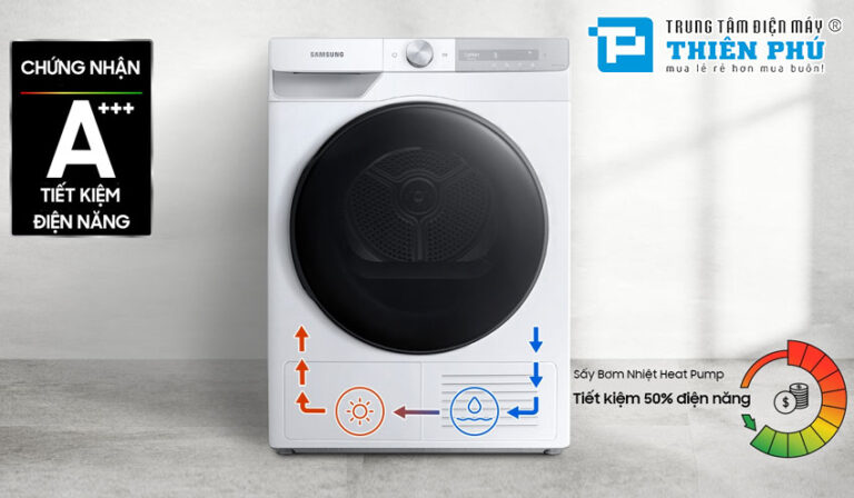 So sánh 2 model máy sấy heatpump Samsung DV90TA240AE/SV và DV90T7240BH/SV có gì giống và khác nhau