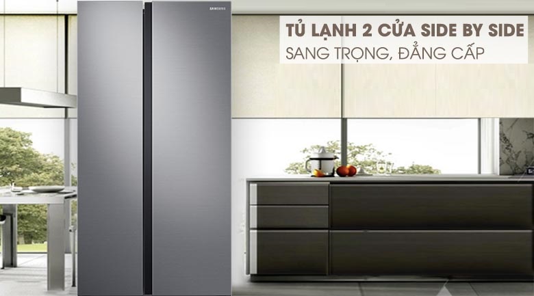 Tủ lạnh samsung Side By Side RS62R5001M9/SV: thiết kế, tính năng và công nghệ hiệu quả