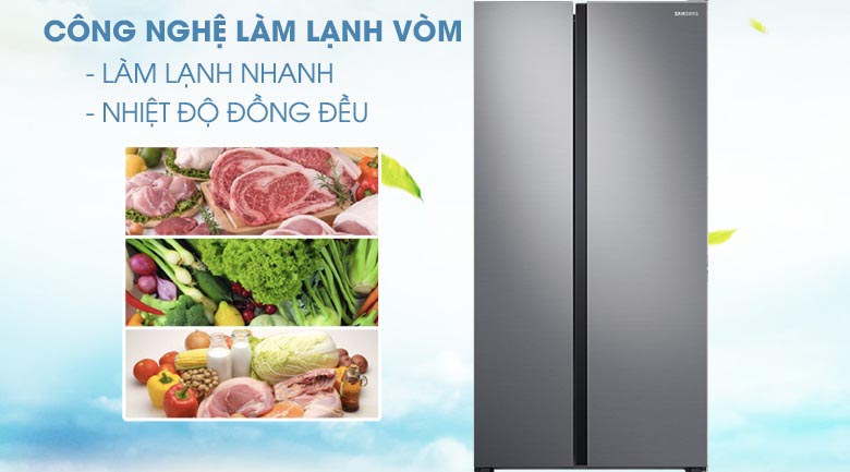 Tủ lạnh samsung RS62R5001M9/SV: thiết kế, tính năng và công nghệ hiệu quả
