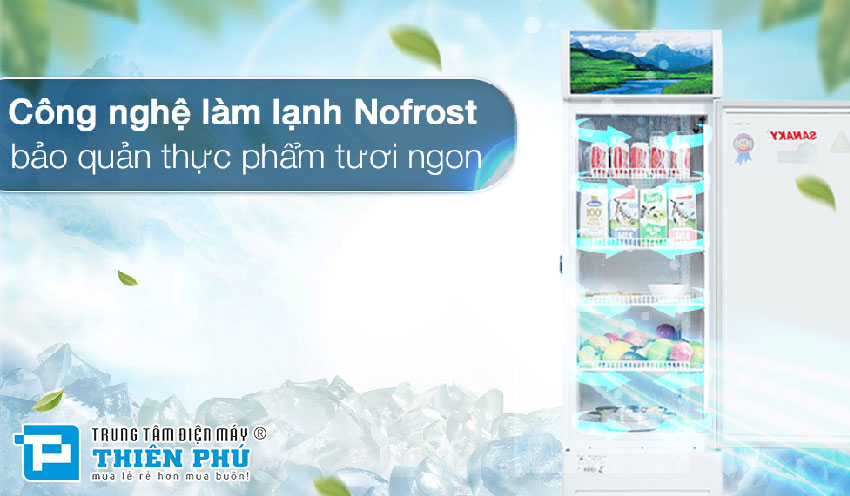 Tủ Mát Sanaky 1 Cánh 240 Lít VH-2589K