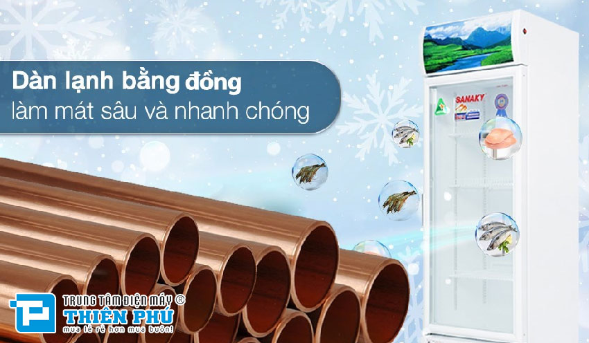 Tủ Mát Sanaky 1 Cánh 240 Lít VH-2589K