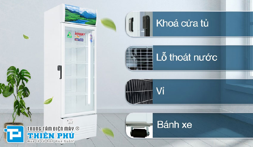 Tủ Mát Sanaky 1 Cánh 240 Lít VH-2589K
