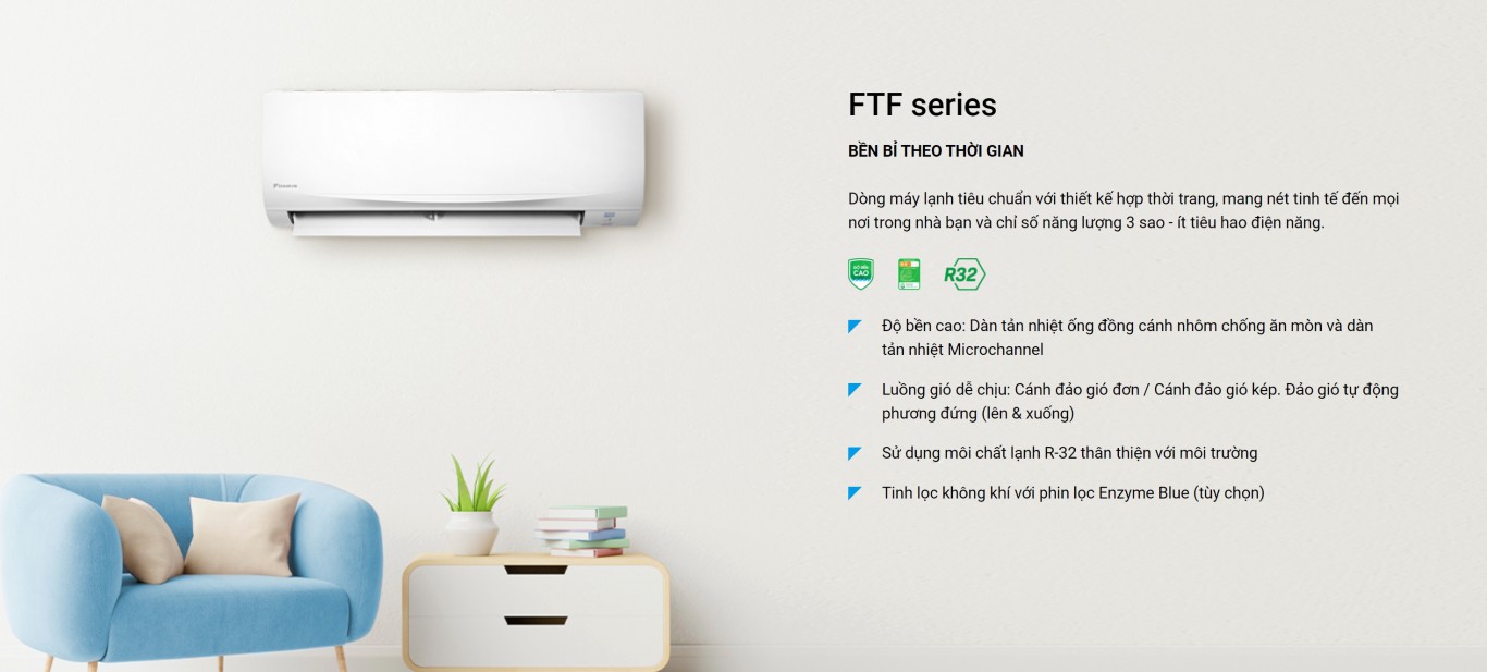 Nên chọn điều hòa daikin giá rẻ FTF50XV1V khi nào thì phù hợp?