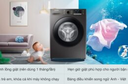 5 Ưu điểm nổi bật của máy giặt Samsung WW95TA046AX/SV 9,5kg bạn nên biết