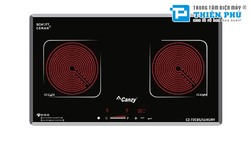 Bếp Hồng Ngoại Canzy CZ-72CBS LUXURY