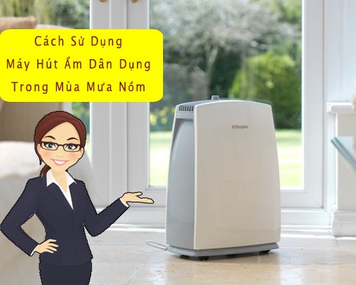 Cách sử dụng máy hút ẩm hiệu quả