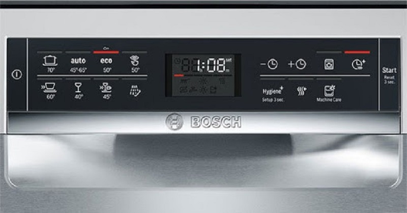 Chế độ rửa tiết kiệm 50°c Eco của máy rửa bát Bosch hoạt động như thế nào?