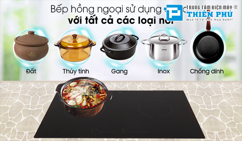 Bếp Hồng Ngoại Electrolux EHC7240BA