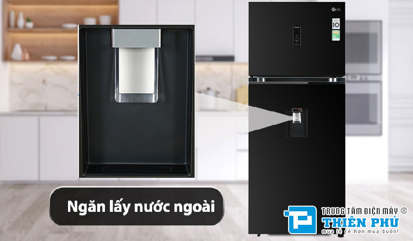 Tủ Lạnh LG Inverter 374 Lít GN-D372BLA